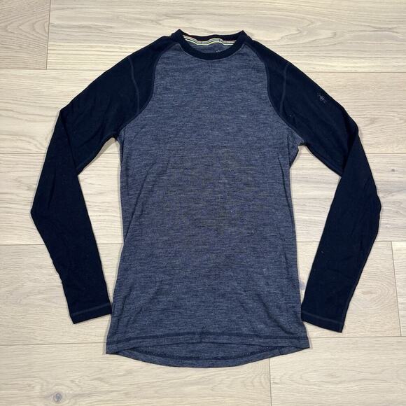 Smartwool Other - Smartwool Shirt Mens S Gray All Seaons Merino Wool Knit Base Layer Long Sleeve